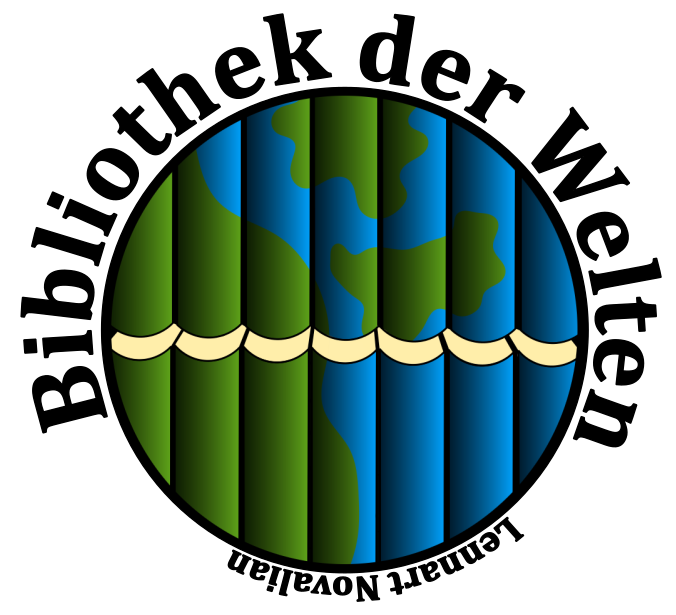 Das Logo der Bibliothek der Welten.